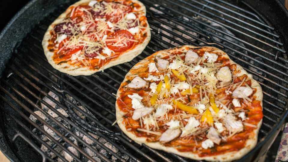 have you tried grilling pizzas